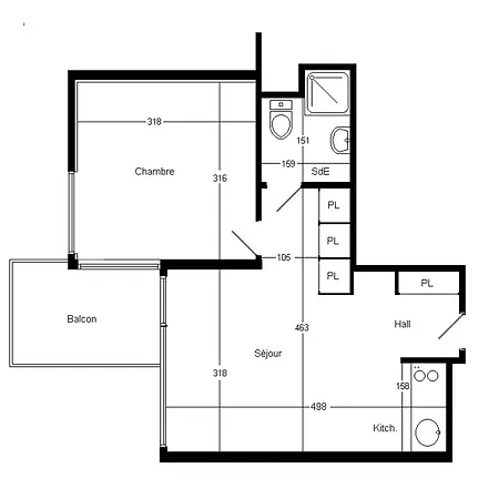 شقة T2 Centre Village La Clusaz, Balcon - Fr-1-459-242 لا كلوساز